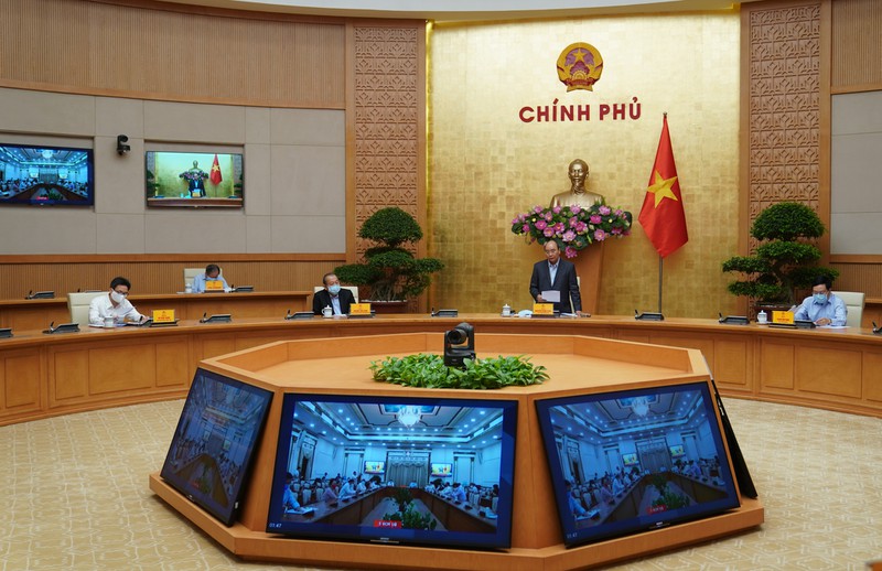 ngay mai, thu tuong hop truc tuyen toan quoc ban giai phap ung pho covid-19 hinh 1