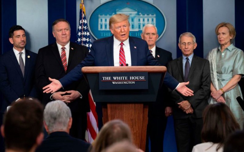 covid-19 "xoa" sach cac thanh qua ve viec lam cua ong trump tu khi thang cu hinh 1