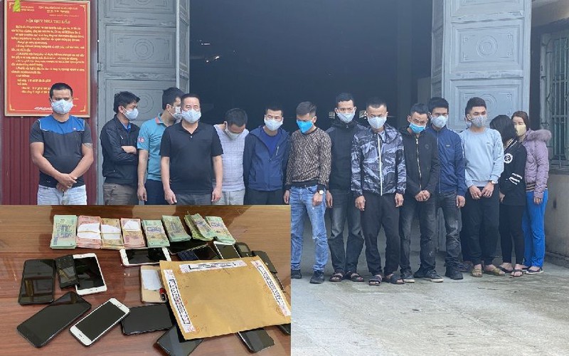 bat qua tang 20 doi tuong danh bac, thu giu 800 trieu dong hinh 1
