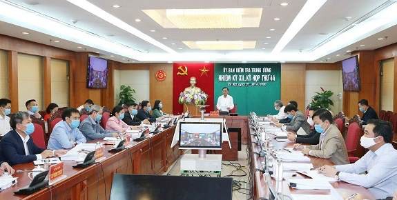 toan van thong cao ky hop thu 44 cua uy ban kiem tra trung uong hinh 1