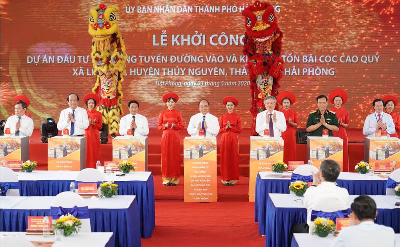 thu tuong yeu cau bao ton nguyen trang di tich bai coc cao quy (hai phong)  hinh 1