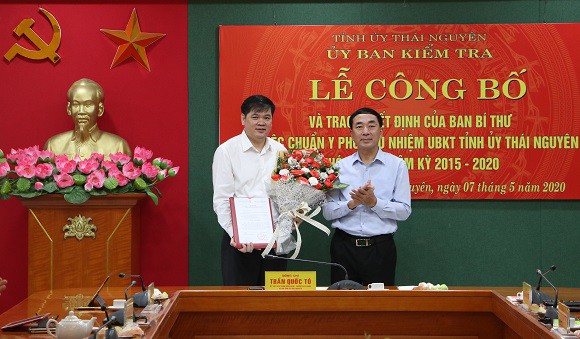 ban bi thu chuan y pho chu nhiem uy ban kiem tra tinh uy thai nguyen hinh 1