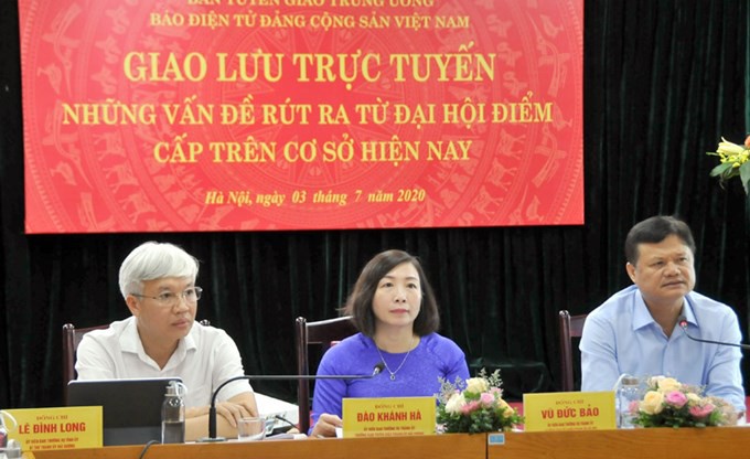 dai hoi diem: van con nhung bao cao chinh tri nang ve thanh tich  hinh 1