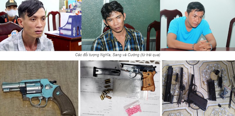 triet pha duong day mua ban trai phep ma tuy, vu khi quan dung hinh 2