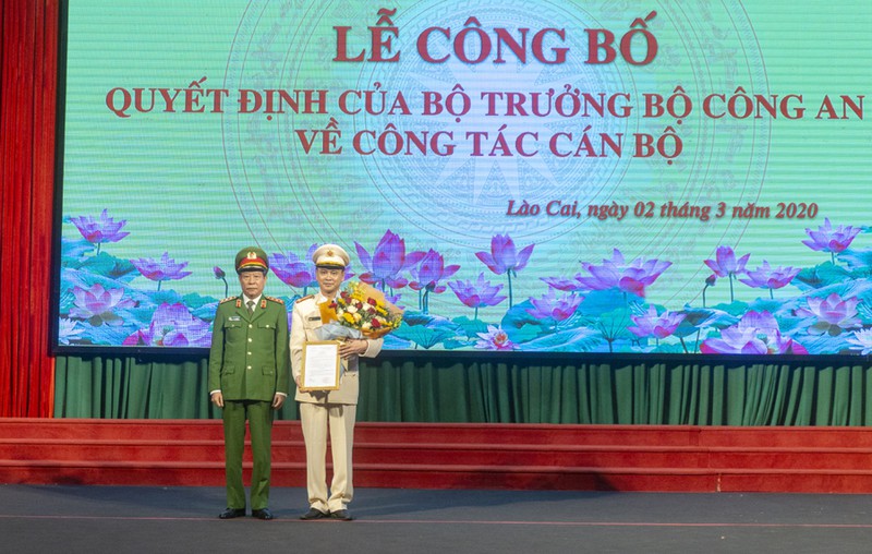 bo nhiem dai ta luu hong quang lam giam doc cong an tinh lao cai hinh 1