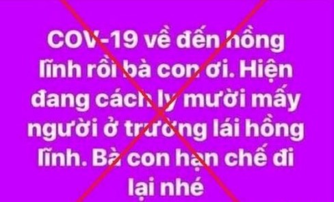 23 truong hop tai ha tinh bi xu ly vi dang tin that thiet ve covid-19 hinh 2