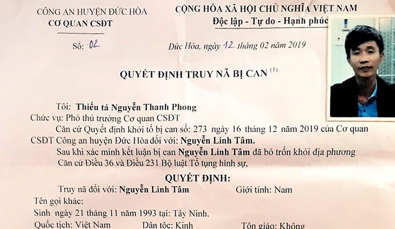 vu be 4 tuoi bi bao hanh o tay ninh: cha duong la doi tuong bi truy na hinh 1
