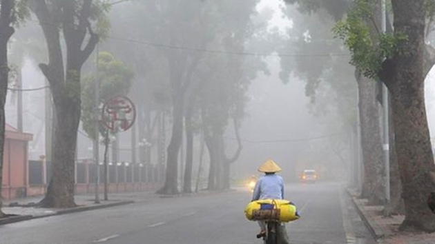 du bao thoi tiet hom nay: ha noi co mua phun, mien nam nang nong hinh 1