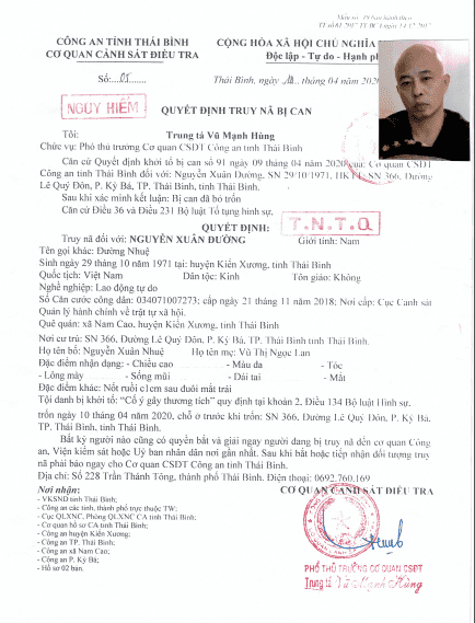 truy na nguyen xuan duong, chong nu dai gia bat dong san thai binh hinh 2