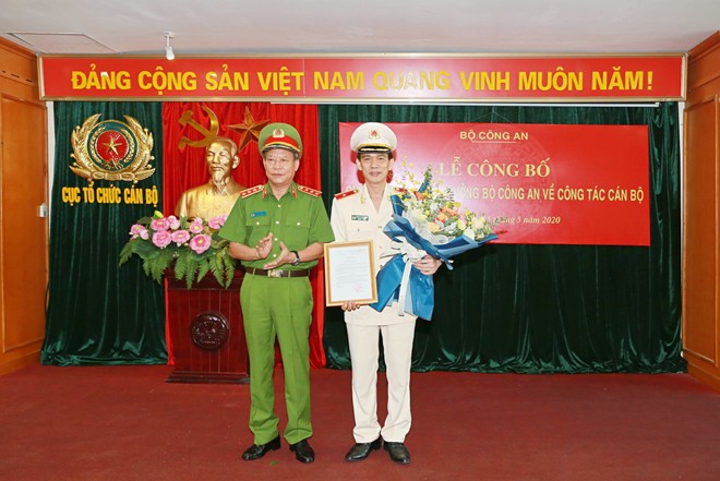 bo cong an bo nhiem tan cuc truong cuc to chuc can bo hinh 1