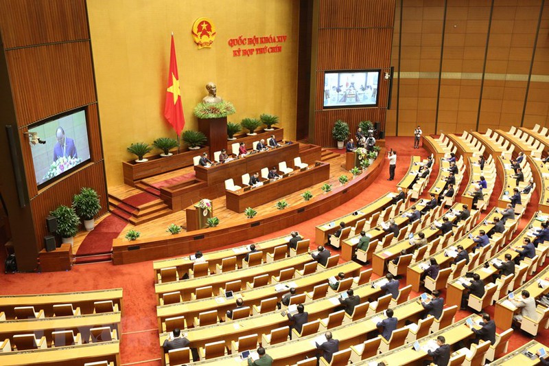 hinh anh le khai mac ky hop thu chin, quoc hoi khoa xiv hinh 12
