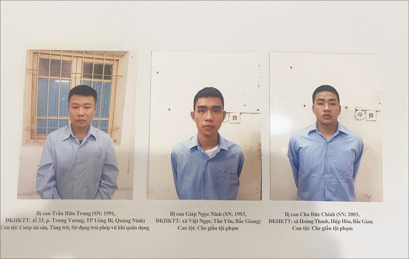 truy to doi tuong cuop ngan hang techcombank chi nhanh soc son hinh 1