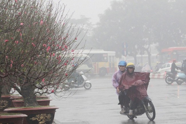 thoi tiet tet: tu chieu va dem giao thua mien bac ret dam tro lai hinh 2