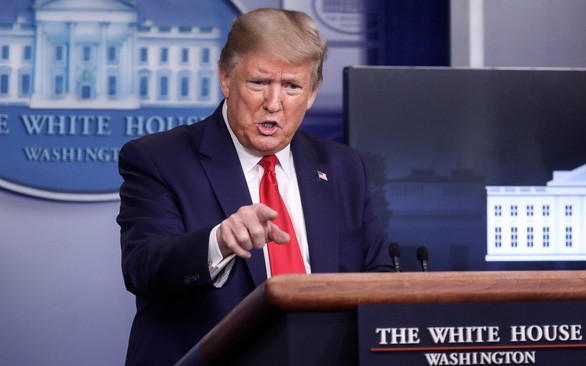 tong thong trump tuyen bo ngung cap ngan sach cho who hinh 1