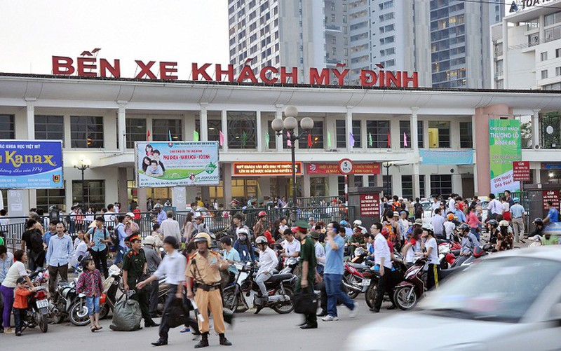 mo ben xe sau 0 gio o ha noi: xe chay ngay-dem khong duoc trai tuyen hinh 1
