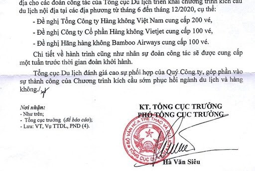 hang khong "ngac ngoai" sau dich, tong cuc du lich van "xin" 400 ve mien phi hinh 2