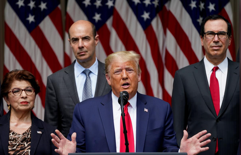 6 thanh vien nhom van dong tranh cu cua ong trump duong tinh voi covid-19 hinh 1
