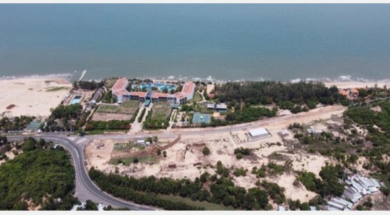 ba ria-vung tau: khu du lich minh tuan-song ray thi cong, rao ban trai phep hinh 1