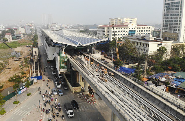 duong sat nhon-ga ha noi: thang 4/2021 khai thac, 624 nguoi van hanh hinh 3
