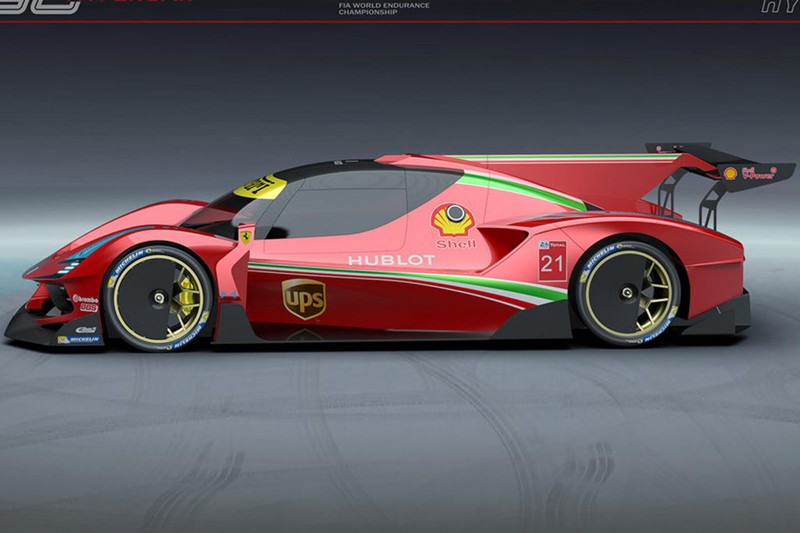 ferrari sf90 stradale se trong the nao neu tham gia wec hypercar? hinh 2