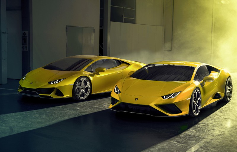 lamborghini ra mat phien ban dan dong cau sau cua huracan evo hinh 12