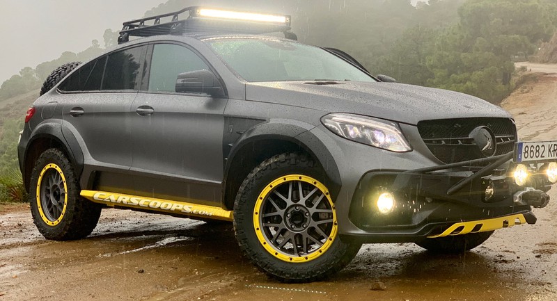 kham pha chiec mercedes gle safari "doc nhat" hinh 1
