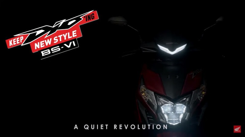 teaser chiec honda bs-vi dio truoc them ra mat hinh 4
