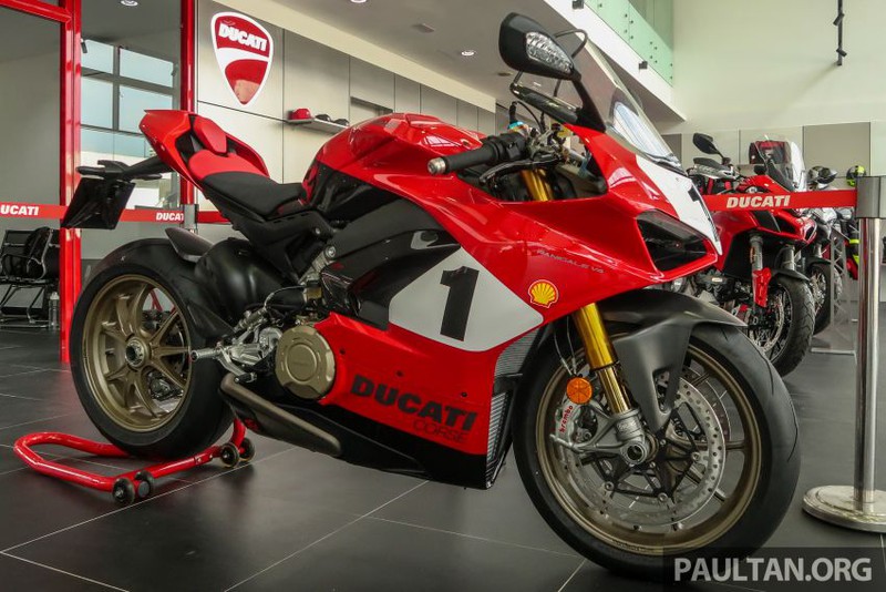 anh chi tiet ducati panigale v4 25th anniversary 916 co gia 2 ty dong hinh 1