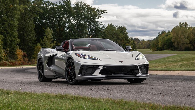 chevrolet bat dau san xuat corvette stingray (c8) thuong mai hinh 3
