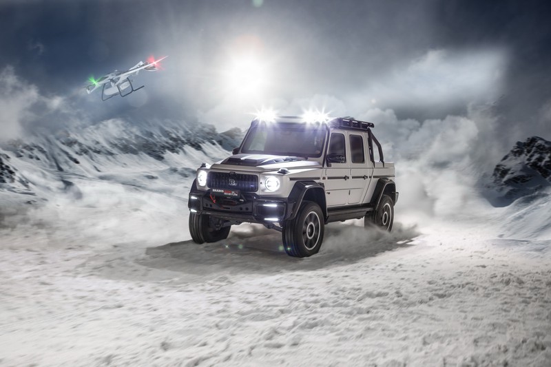 brabus ra mat sieu ban tai amg g63 brabus 800 adventure xlp hinh 1