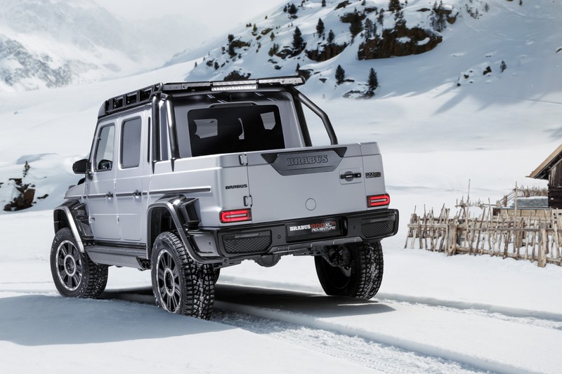 brabus ra mat sieu ban tai amg g63 brabus 800 adventure xlp hinh 2