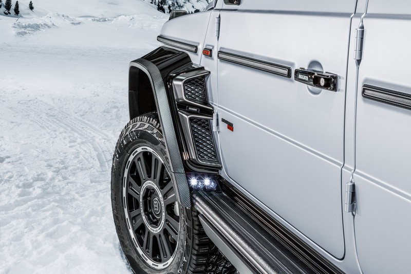 brabus ra mat sieu ban tai amg g63 brabus 800 adventure xlp hinh 7