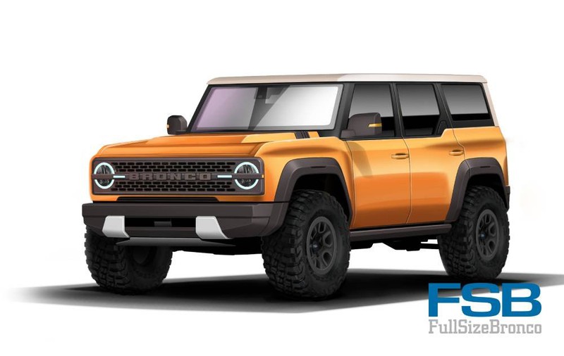 ford bronco 2021 xuat hien voi nhieu mau sac la hinh 2