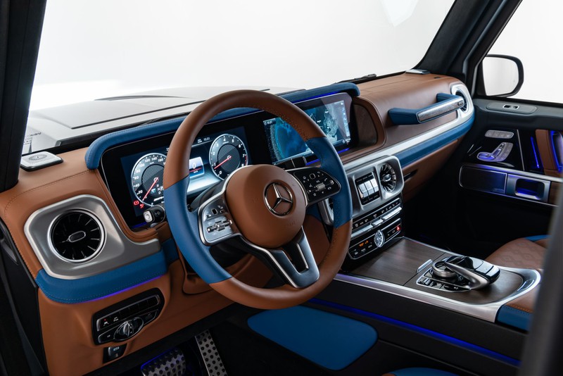 anh chi tiet chiec brabus g-class chong dan "invicto" hinh 10