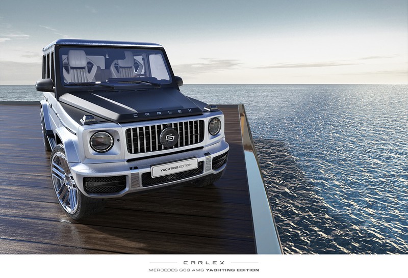 mercedes-amg g63 yachting edition mau "xe doc" cho nguoi yeu bien hinh 1