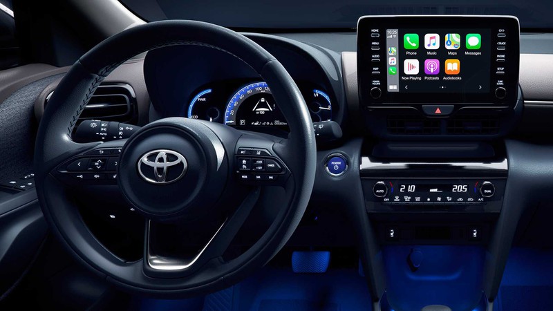 hinh anh chi tiet toyota yaris cross 2021 vua ra mat hinh 12