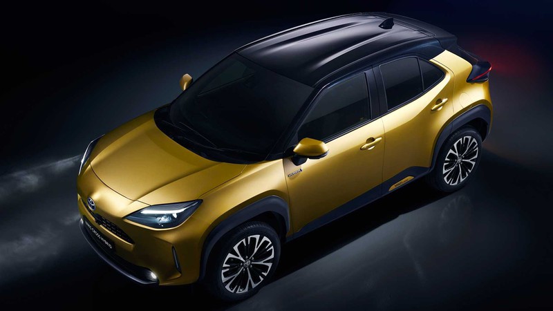 hinh anh chi tiet toyota yaris cross 2021 vua ra mat hinh 2