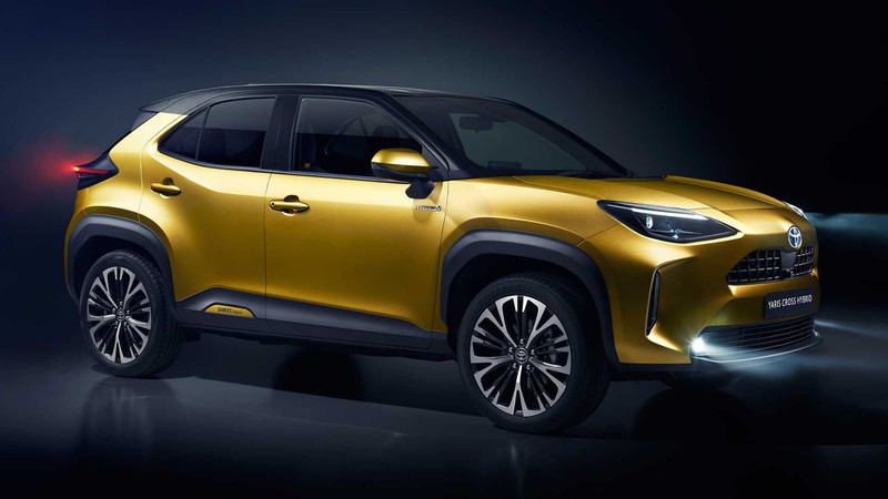 hinh anh chi tiet toyota yaris cross 2021 vua ra mat hinh 3