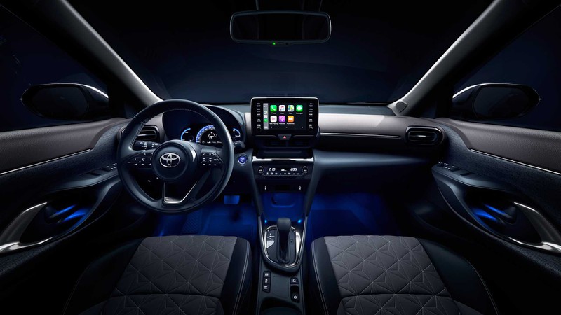 hinh anh chi tiet toyota yaris cross 2021 vua ra mat hinh 10