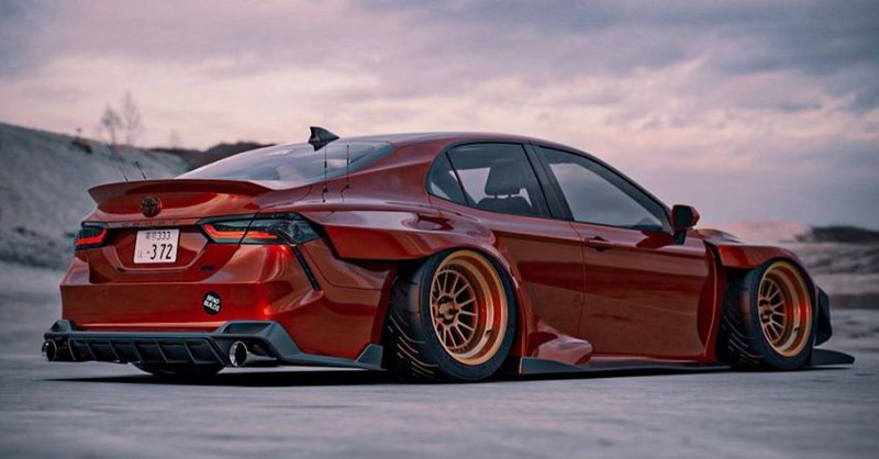 hinh anh toyota camry xv70 "ngau" hon voi brad builds hinh 3
