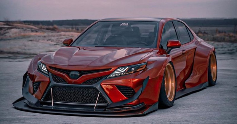 hinh anh toyota camry xv70 "ngau" hon voi brad builds hinh 1