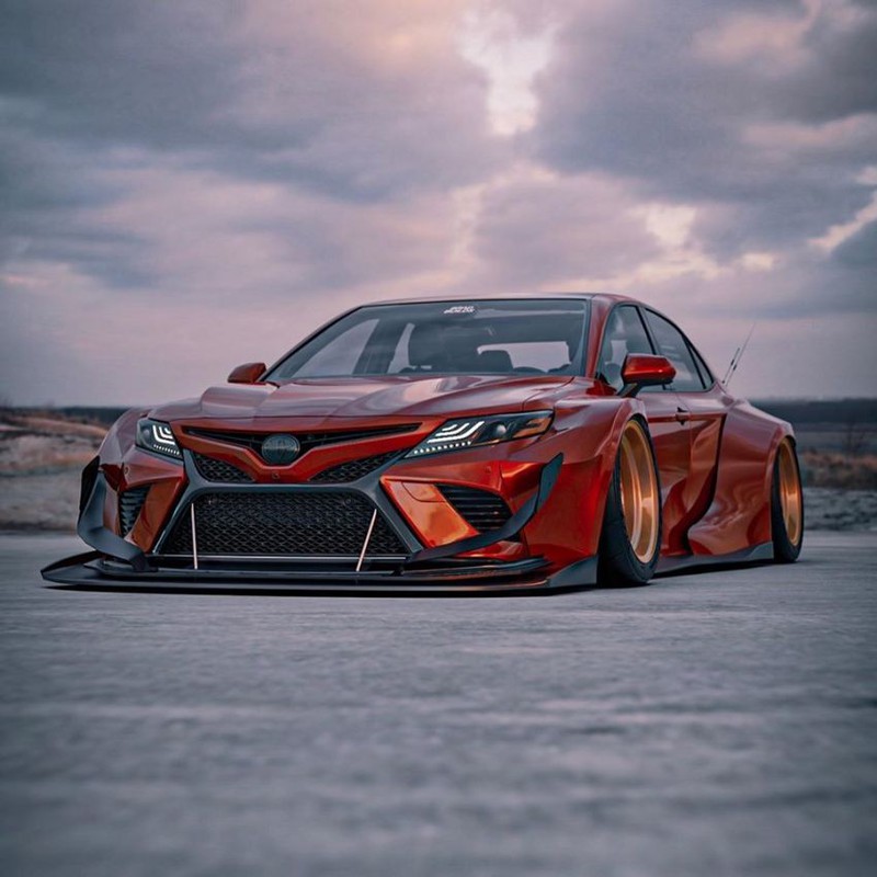 hinh anh toyota camry xv70 "ngau" hon voi brad builds hinh 4