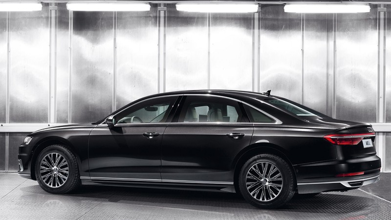 kham pha audi a8l phien ban boc thep co gia 750.000 usd hinh 2