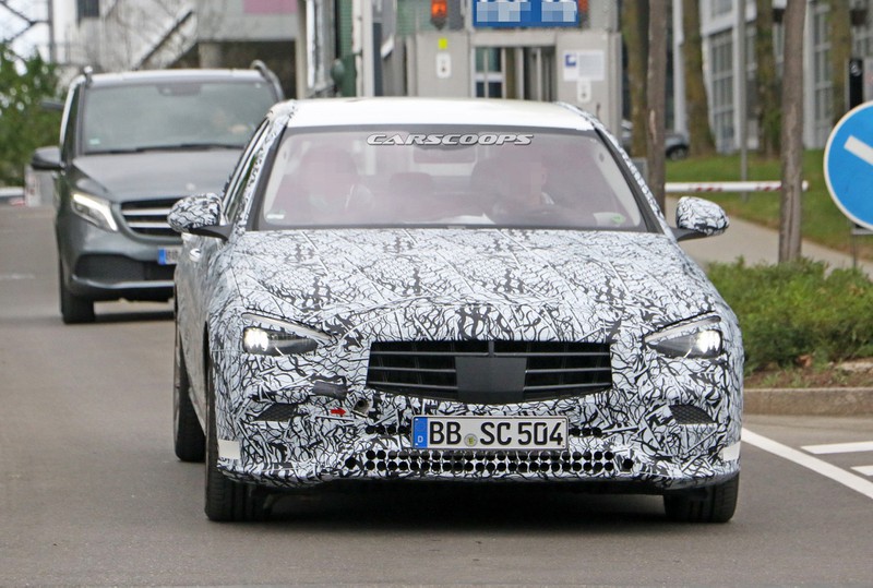 ro ri nhung hinh anh dau tien cua mercedes-benz c-class 2021 hinh 2
