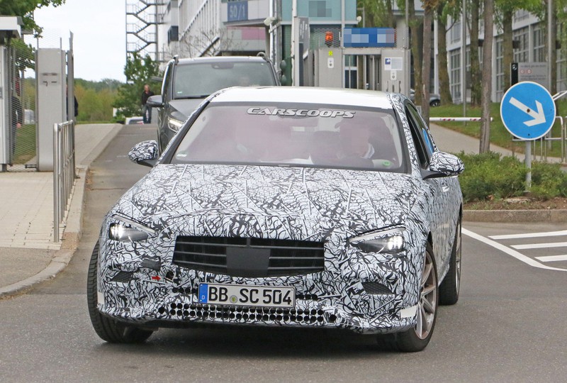 ro ri nhung hinh anh dau tien cua mercedes-benz c-class 2021 hinh 4