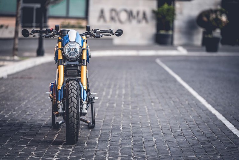 cc racing garage chien thang giai "do" xe voi ducati scrambler 1100 hinh 9