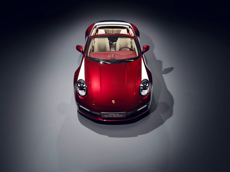 porsche ra mat heritage design edition cho 911 targa 4s moi hinh 1
