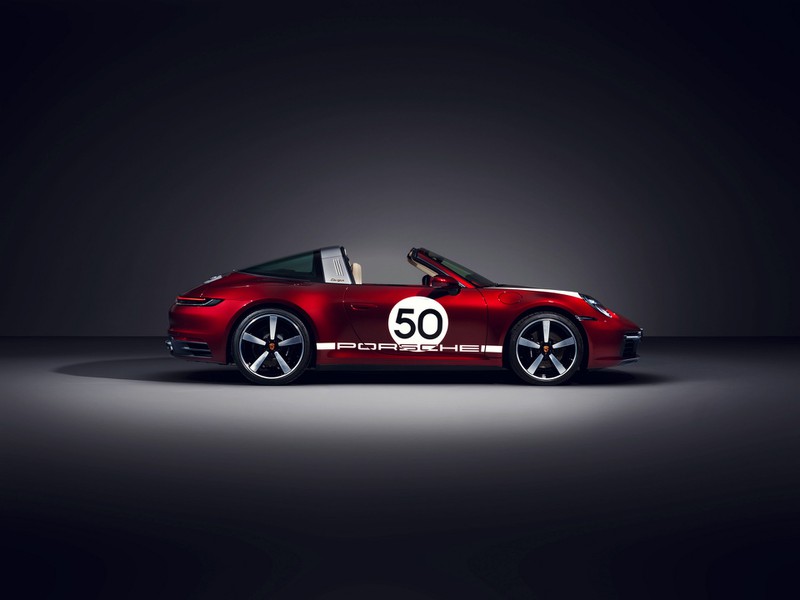 porsche ra mat heritage design edition cho 911 targa 4s moi hinh 2
