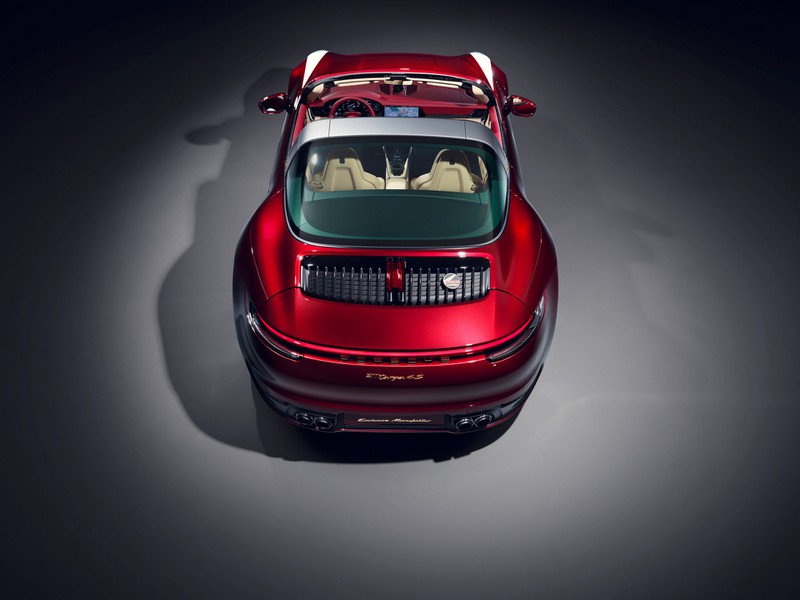 porsche ra mat heritage design edition cho 911 targa 4s moi hinh 3