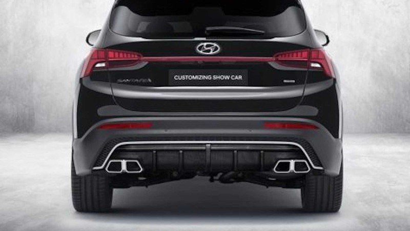 hyundai santa fe 2021 "ngau" hon voi goi nang cap n performance hinh 2